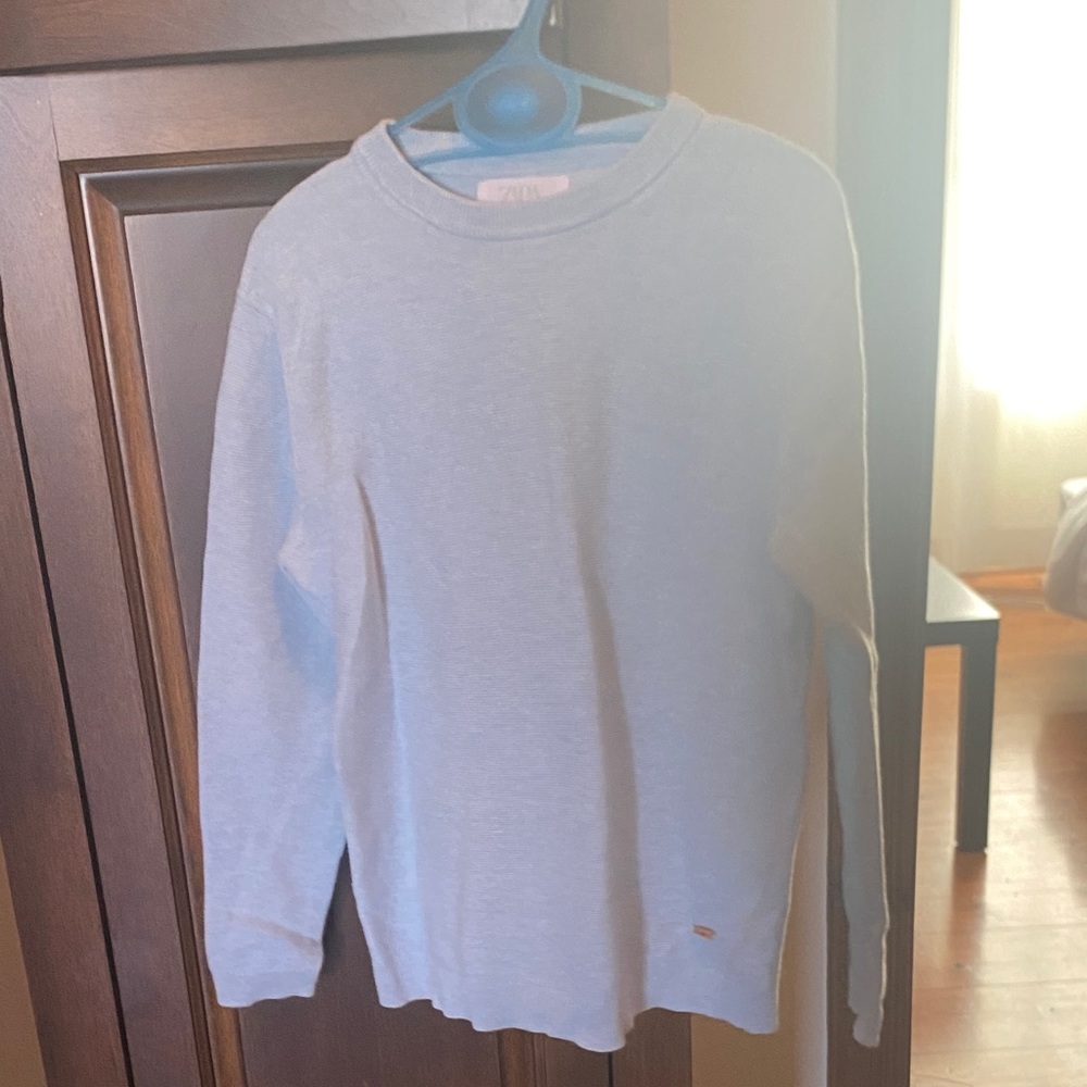 Baby Blue Long Sleeve Sweatshirt